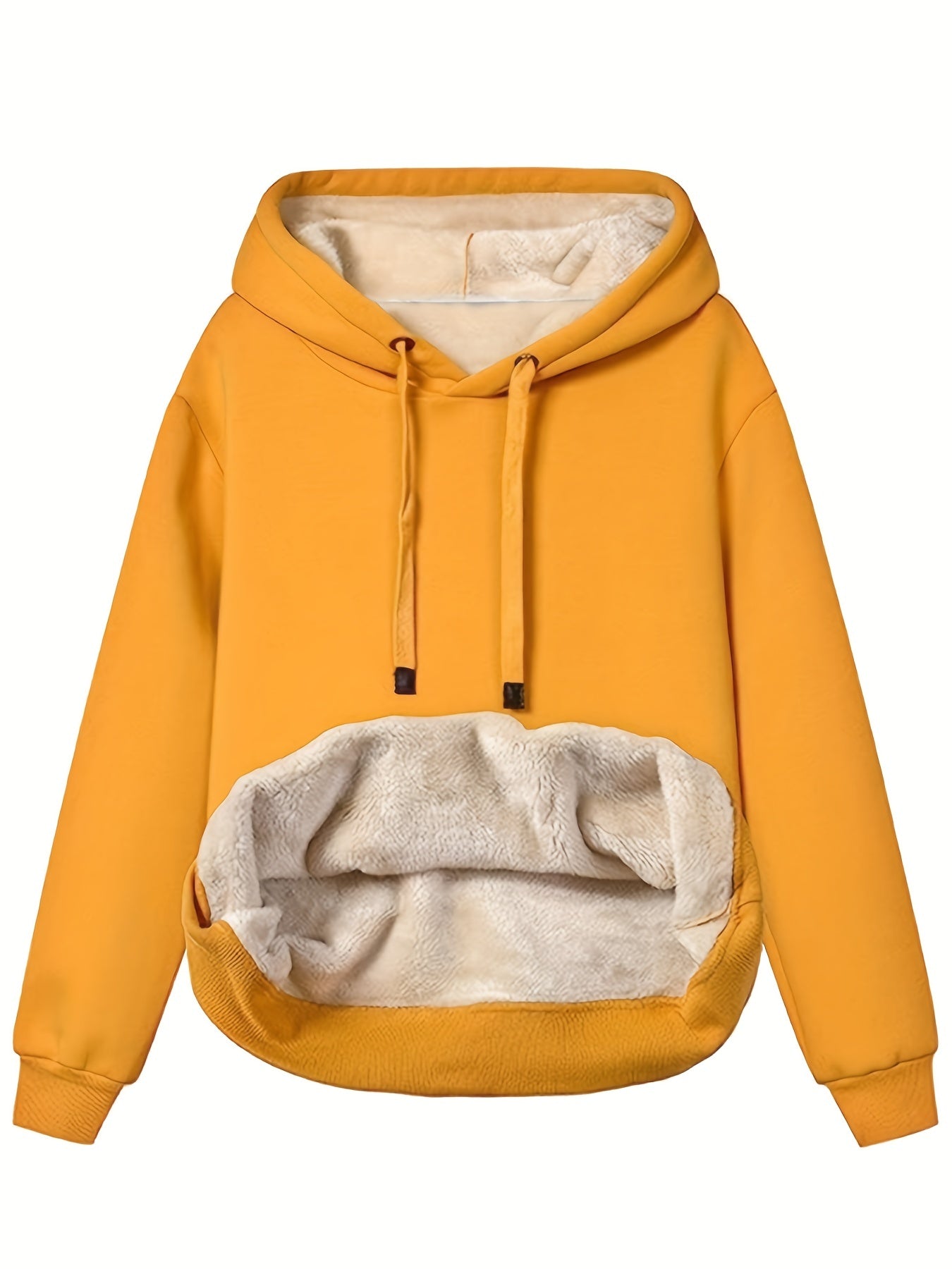 Dames Fleece Hoodie met Capuchon | Perfect voor Casual Dagen