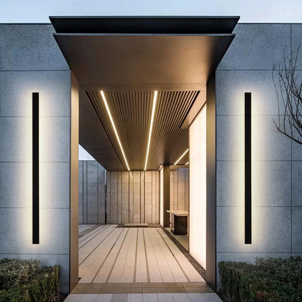 IP65 Moderne Industriële LED Buitenlamp – Langwerpig Design van Acryl
