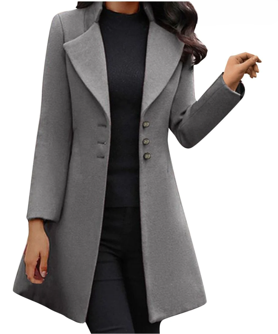 Elegante Italiaanse Dames Trenchcoat | Perfect voor Herfst en Winter