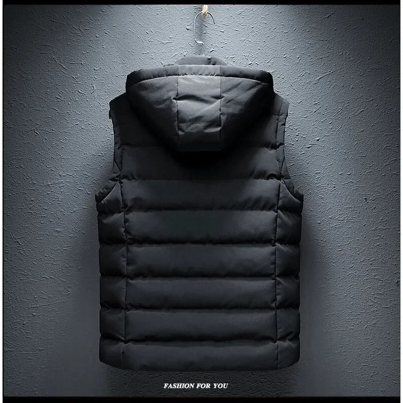 Heren gilet zonder mouwen met ruitpatroon