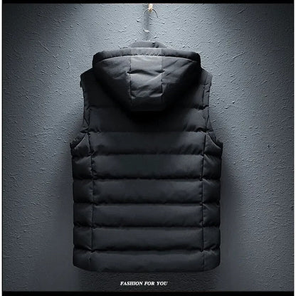 Heren gilet zonder mouwen met ruitpatroon