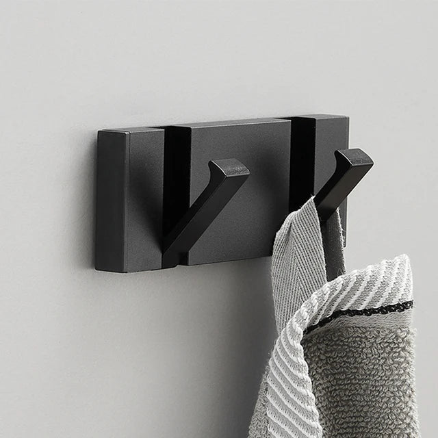 Inklapbare Wandhaak Organizer – 5 Opklapbare Haken – Roestvrij Staal – Voor Handdoeken, Tassen, Sleutels & Meer