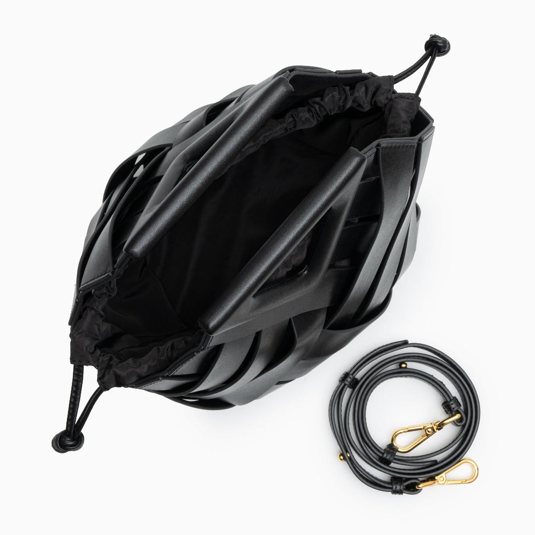 Gevlochten Leren Handtas – Voor Casual en Formele Outfits