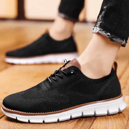 Ultrabequeme Herrenschuhe mit atmungsaktivem Design
