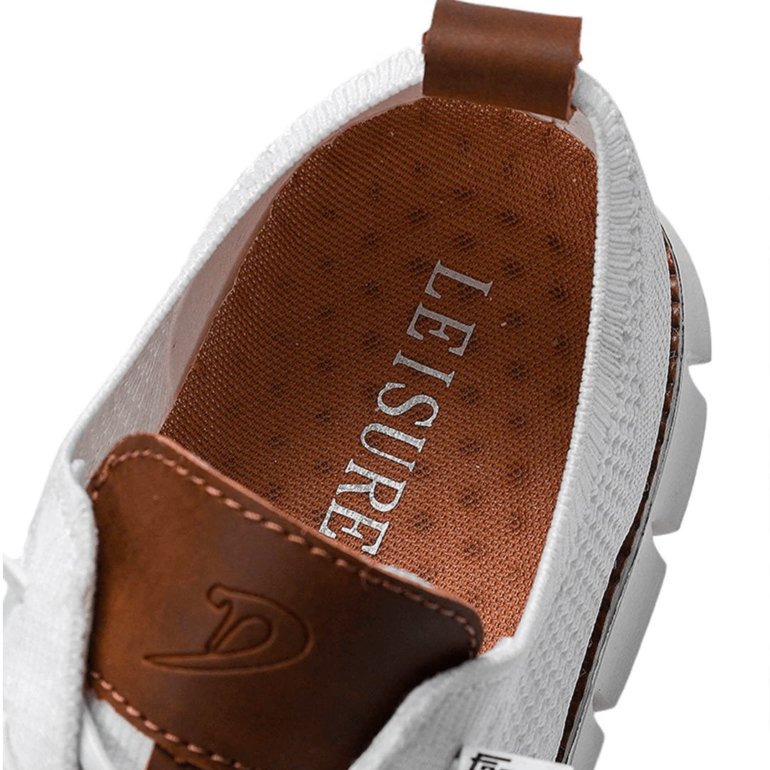 Ultrabequeme Herrenschuhe mit atmungsaktivem Design