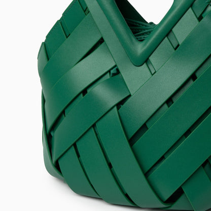 Gevlochten Leren Handtas – Voor Casual en Formele Outfits