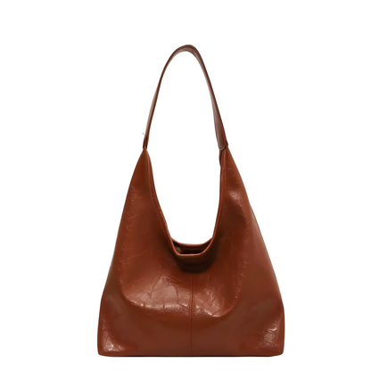 Vintage Look Leren Tote Tas – Tijdloze Elegantie voor Elke Dag