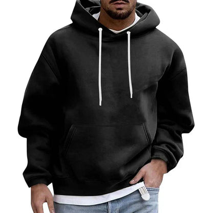 Heren Hoodie met Capuchon en Zakken in Comfort Fit