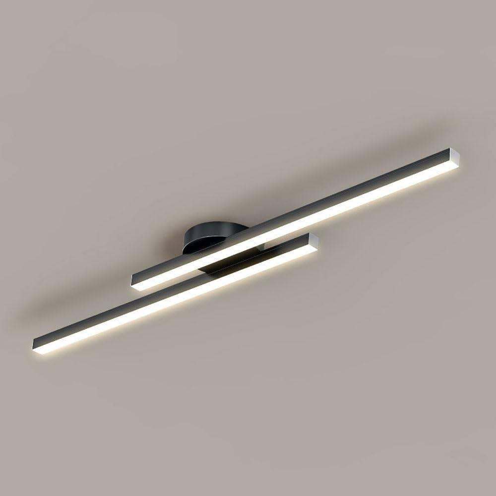 Moderne Aluminium LED Plafondlamp – Minimalistisch Semi-Flush Design voor Woonkamer of Hal