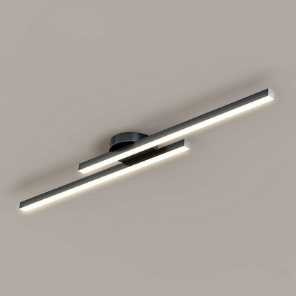 Moderne Aluminium LED Plafondlamp – Minimalistisch Semi-Flush Design voor Woonkamer of Hal