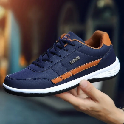 Heren Sneakers van Leer – Orthopedische Comfortschoenen – Renzo