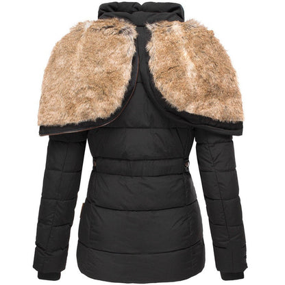 Damesjas met Imitatiebontvoering – Warm en Comfortabel voor de Winter