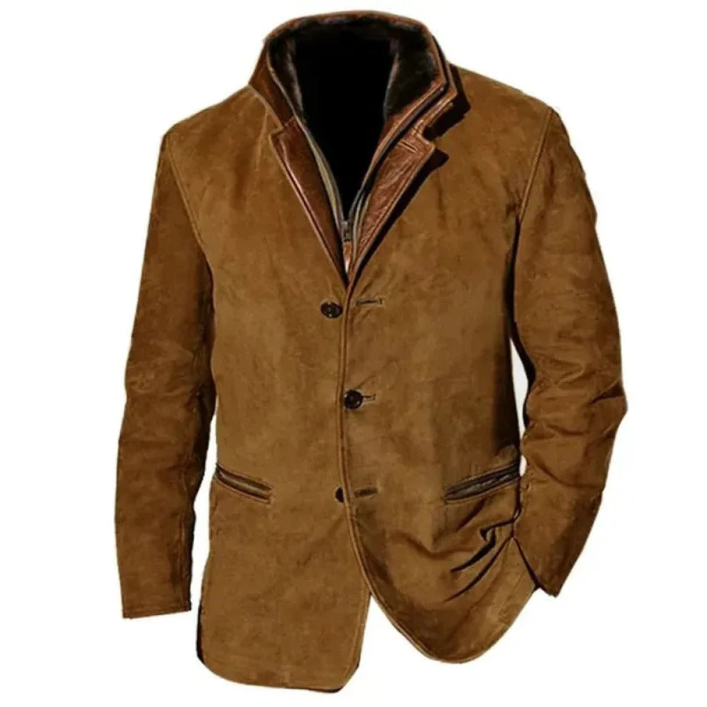 Vintage jas Heren – Klassiek & Getailleerd Tussenjack