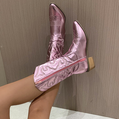 Western Stiefeletten Damen mit Absatz – Lässig & Stilvoll