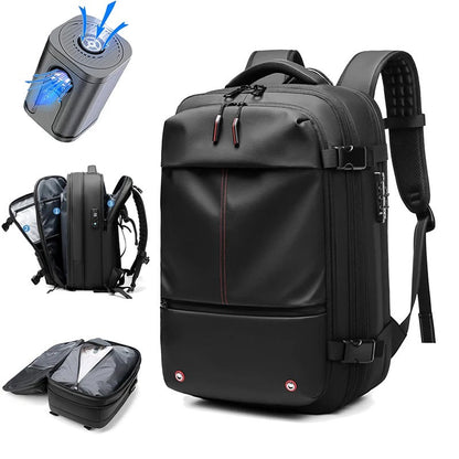 Anti-Diefstal Rugzak – 60L Reisrugzak met Vacuum Compressie