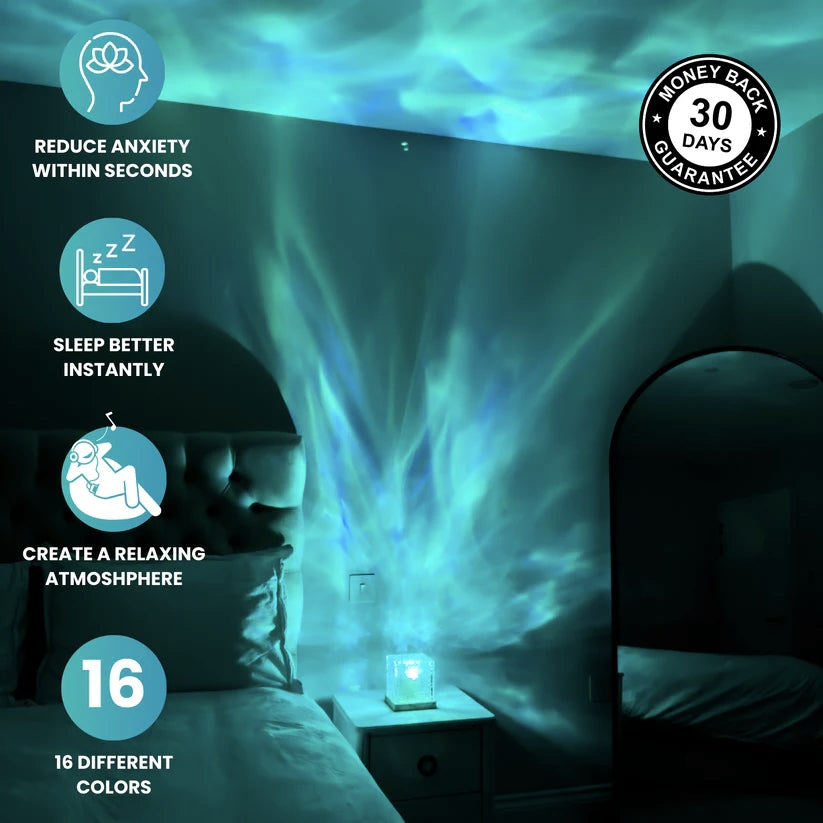 Projector Lamp – Ocean Wave & Sfeerverlichting | Creëer een Ontspannende Sfeer
