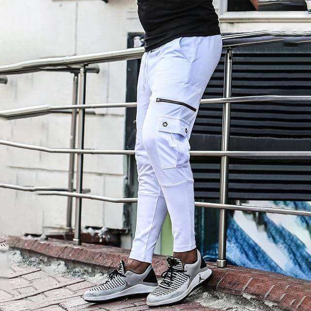 Herren-Jogginghose aus Baumwolle – Bequem mit Kordelzug und Taschen