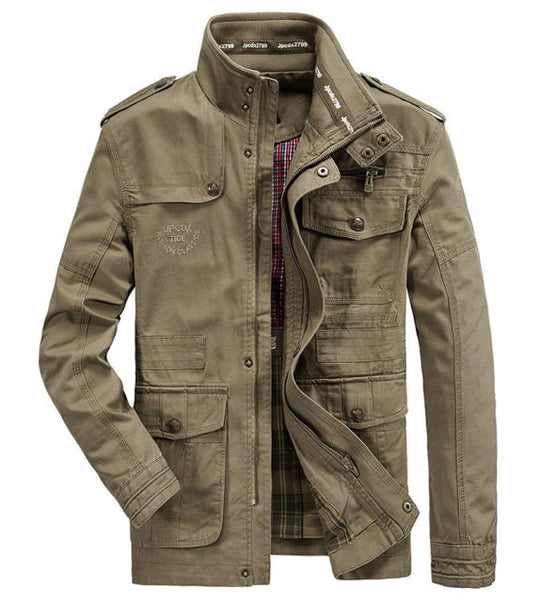 Herrenjacke mit mehreren Taschen – nachhaltig und leichtgewicht