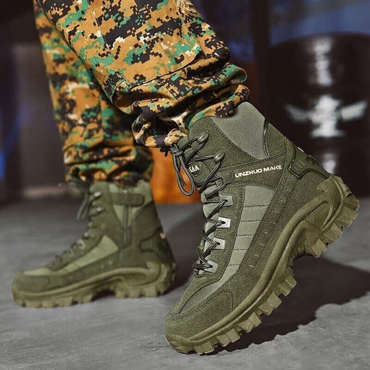 Wasserdichte Arbeitsstiefel für Herren – Outdoor-Sicherheitsschuhe mit Grip und Komfort