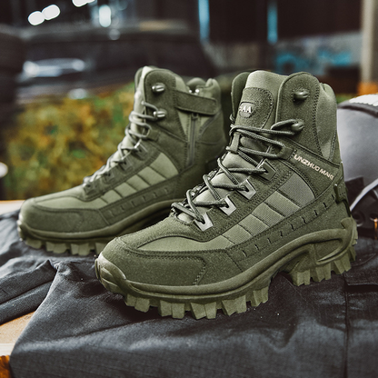 Waterdichte Werklaarzen voor Heren – Outdoor Veiligheidslaarzen met Grip en Comfort