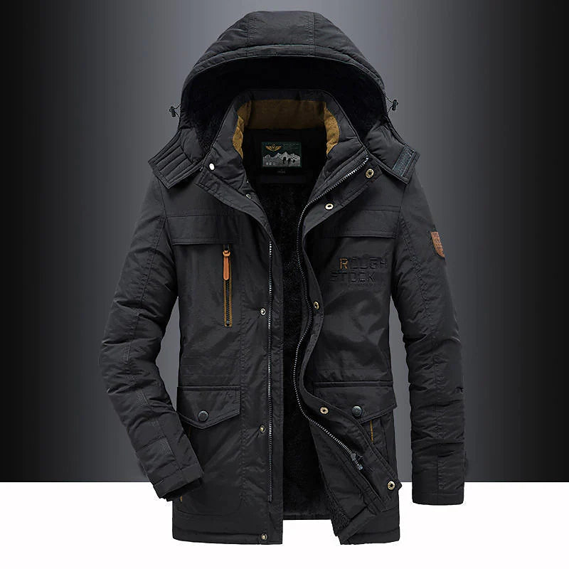 Elyse Winterjas - Waterdichte Fleece Jas met Bontcapuchon
