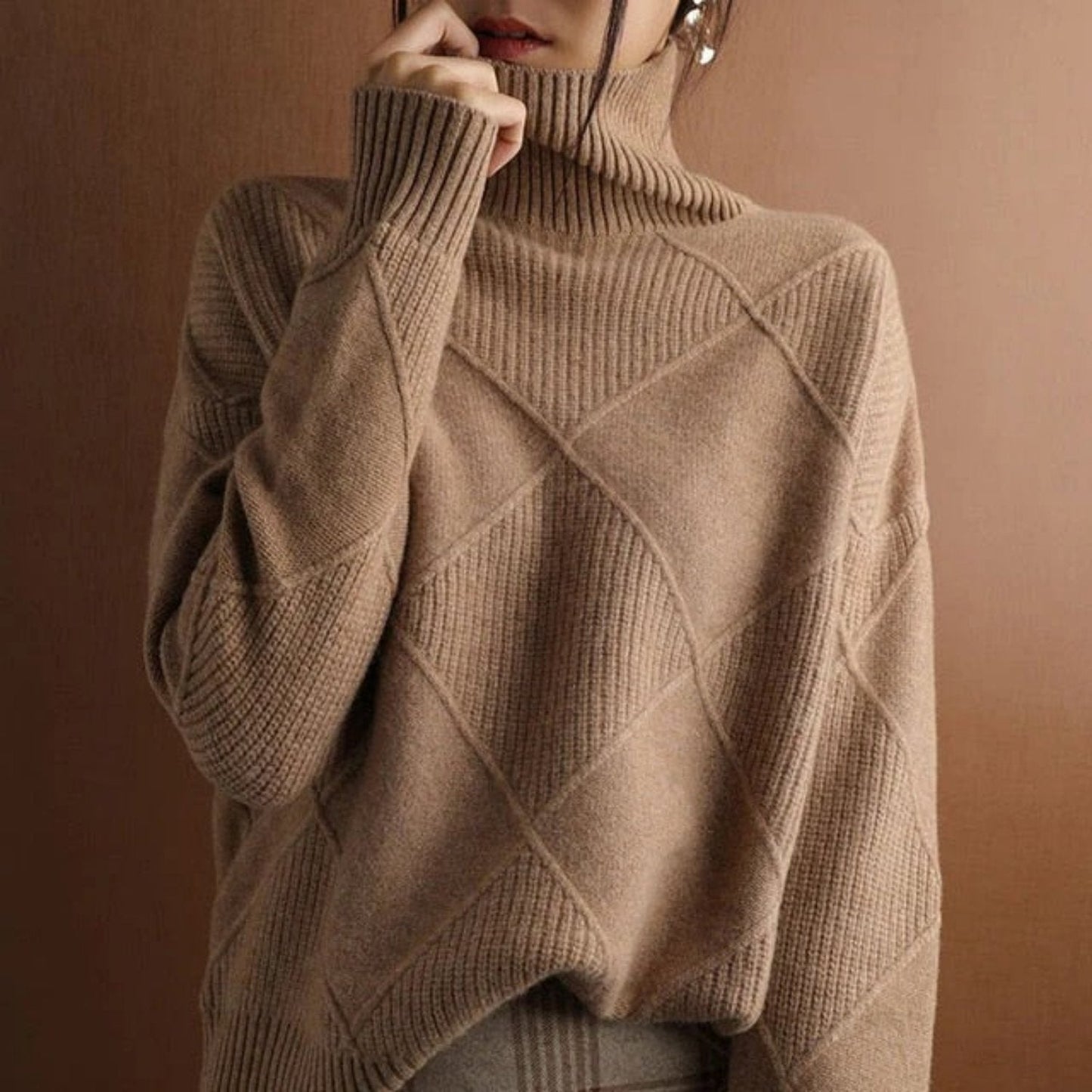 Dames Coltrui van Katoen – Klassiek & Warm voor Herfst/Winter
