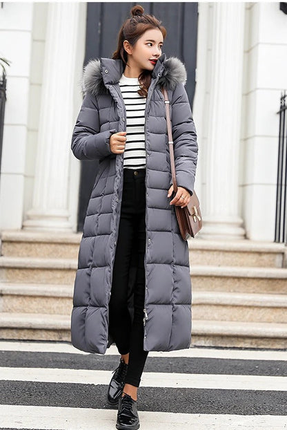 Dames Winterparka met Bontkraag – Warm & Stijlvol voor de Winter