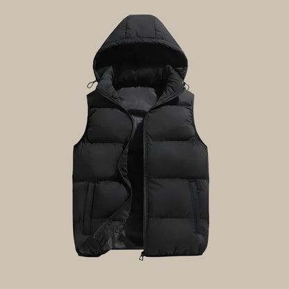 Modieuze Heren Bodywarmer met Capuchon – Comfortabel & Praktisch