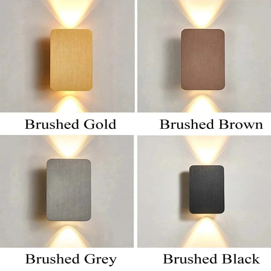 Modern 6W LED Wall Lamp - Double Head