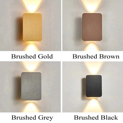 Modern 6W LED Wall Lamp - Double Head