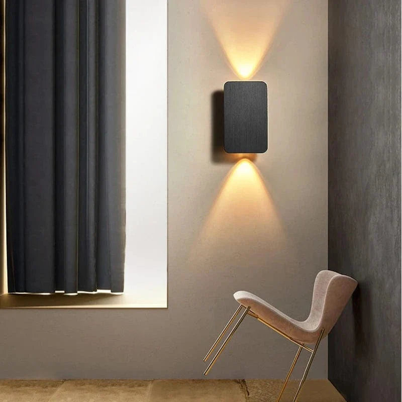 Modern 6W LED Wall Lamp - Double Head