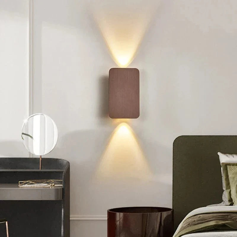 Modern 6W LED Wall Lamp - Double Head