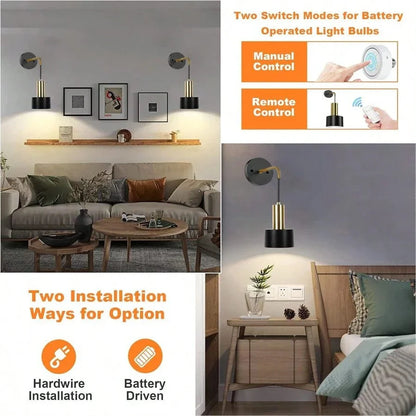 Remote Control Wall Lamp