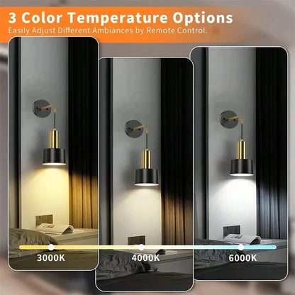 Remote Control Wall Lamp