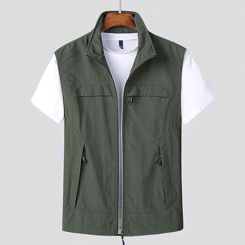 Snel Droogbare Heren Outdoor Bodywarmer – Ademend & Lichtgewicht