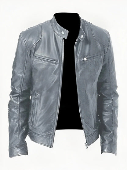 Casual Leren Jas voor Heren – Stijlvol, Comfortabel & Veelzijdig