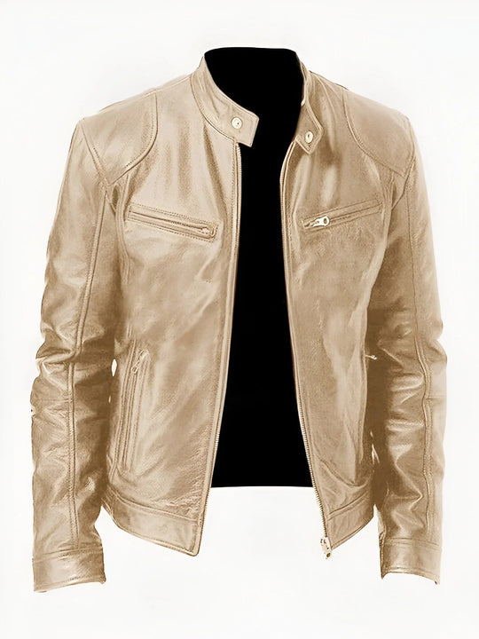 Freizeit Lederjacke für Herren – Stilvoll, Bequem & Vielseitig