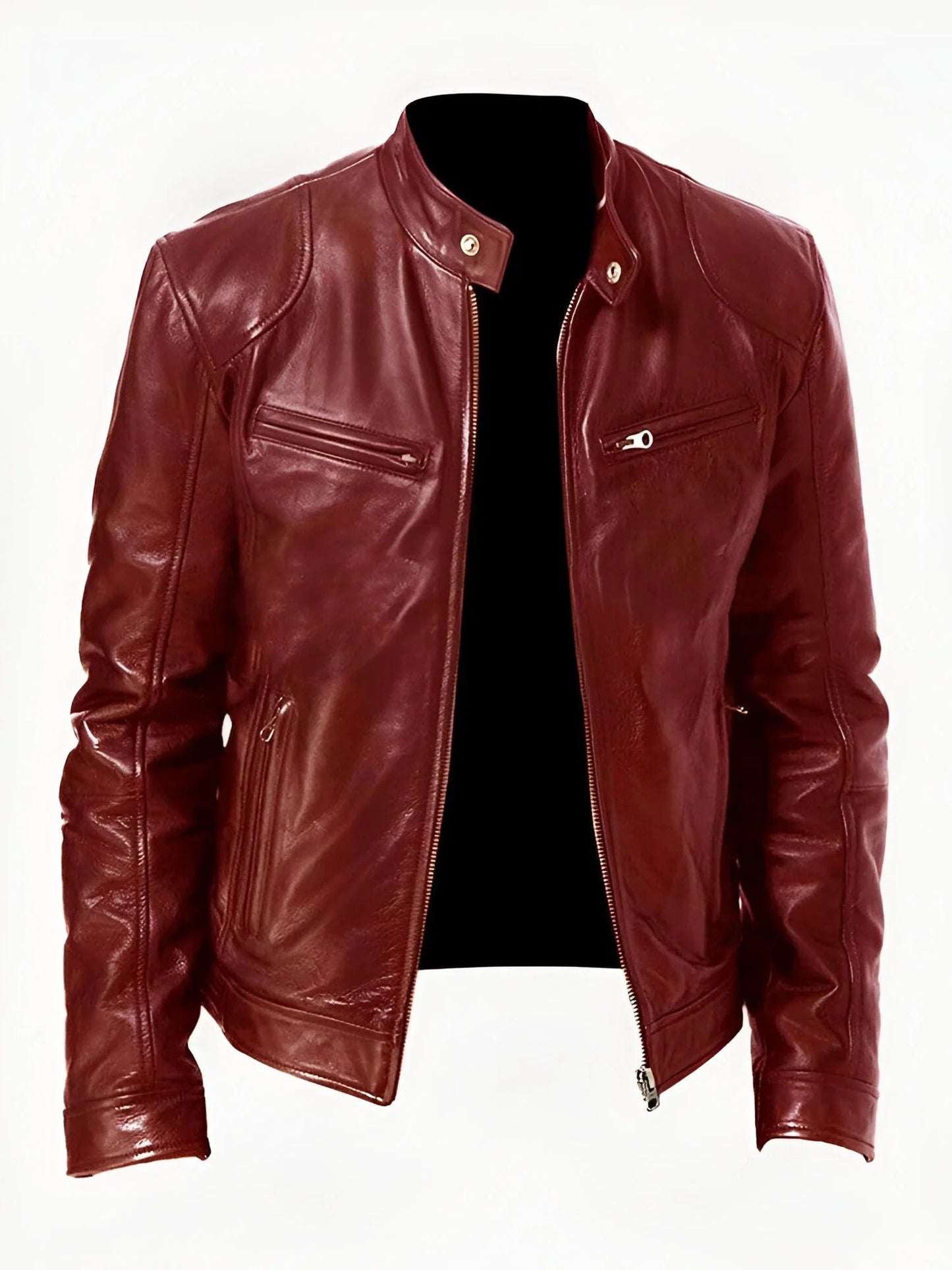 Casual Leren Jas voor Heren – Stijlvol, Comfortabel & Veelzijdig