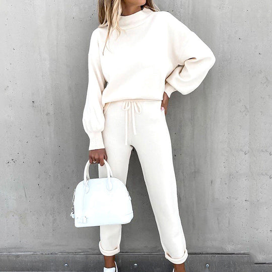 Zachte Gebreide Loungewear Set voor Dames